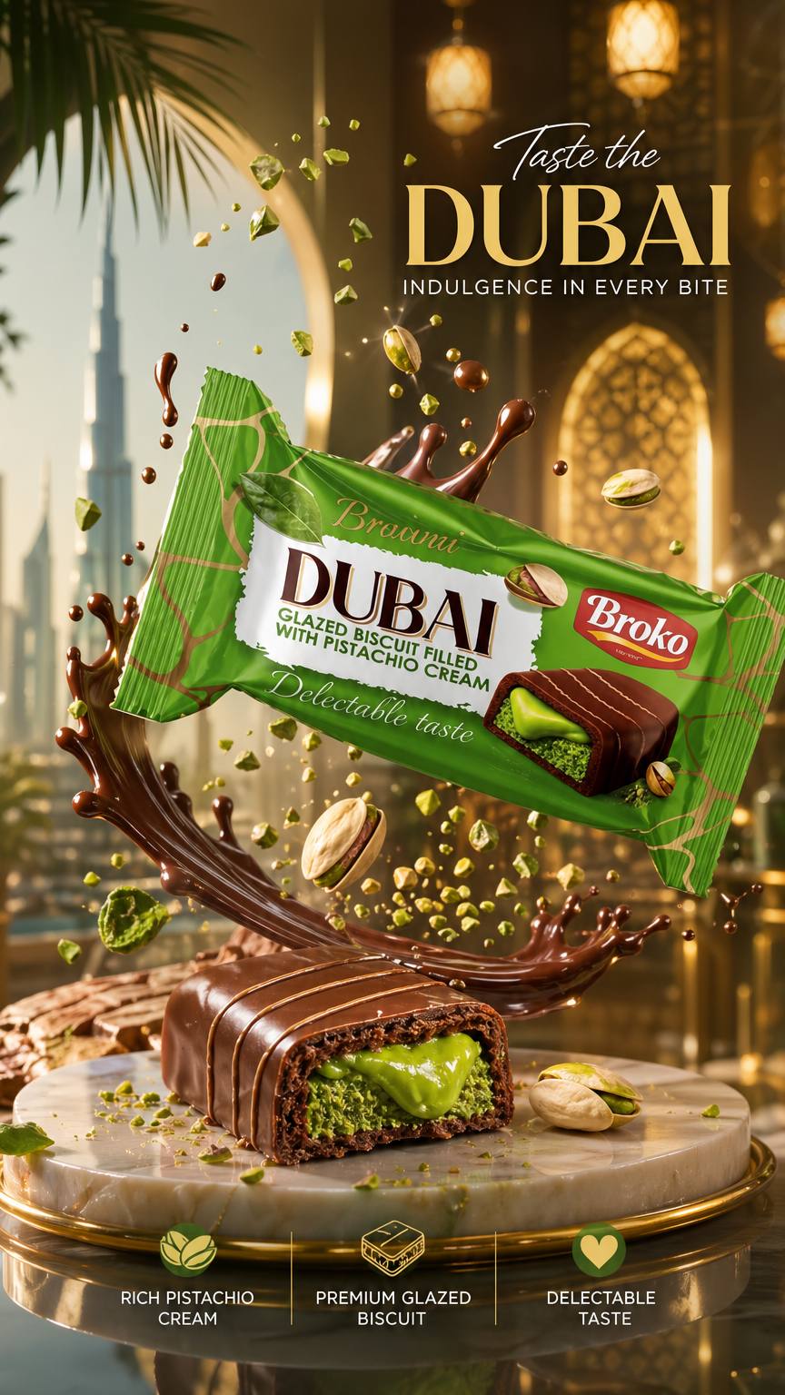 Broko Dubai pistachio
